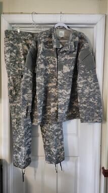 Propper ACU Digital Camo Uniform Set Jacket XL-Long Pants Large-Long #742